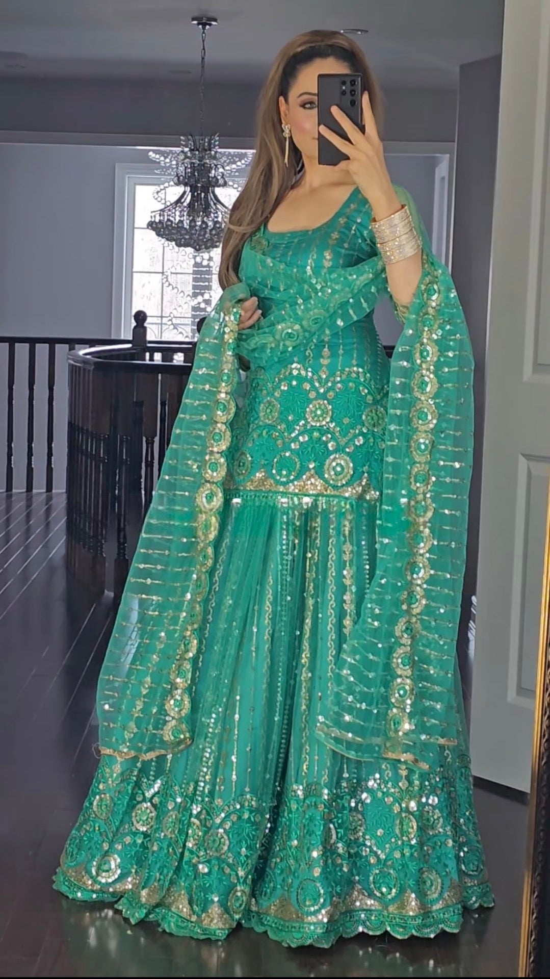 New Designer Party Wear Look Top , LENGHA SUIT And Dupatta ( UC-392 )