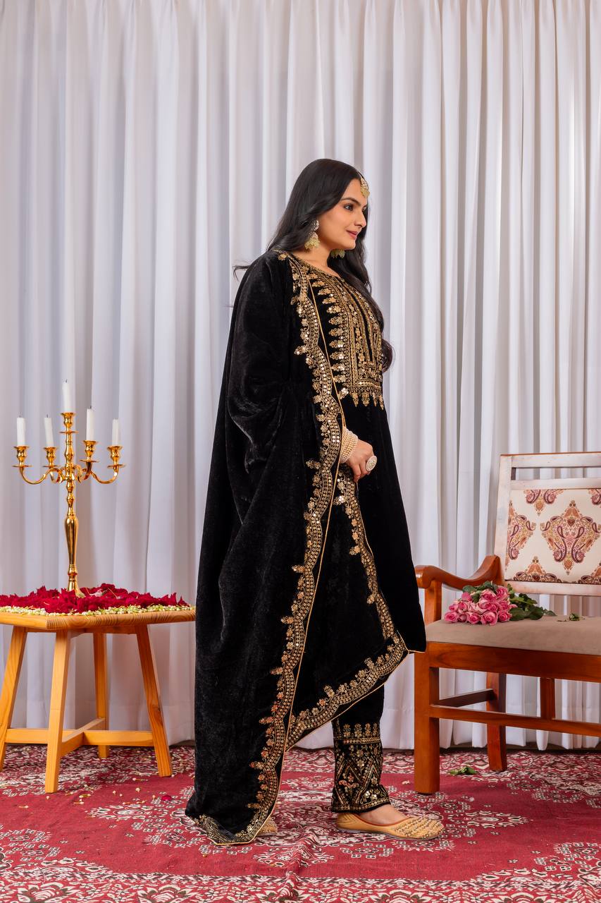 “Opulent Threads: Handcrafted Velvet Suits for Every Celebration”