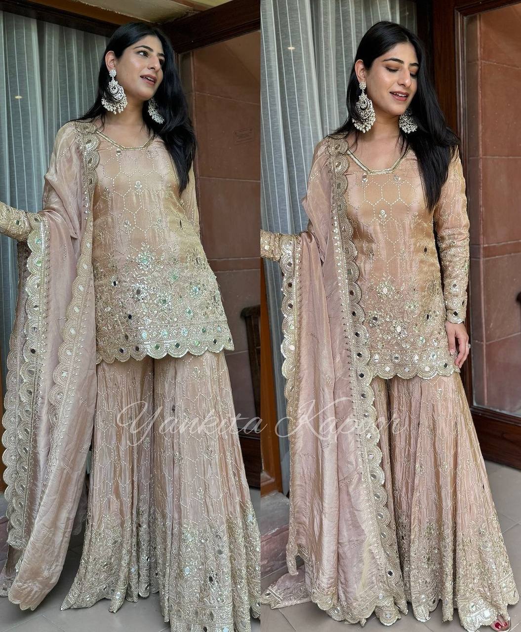 Luxe Allure: A Vision of Gold and Serenity