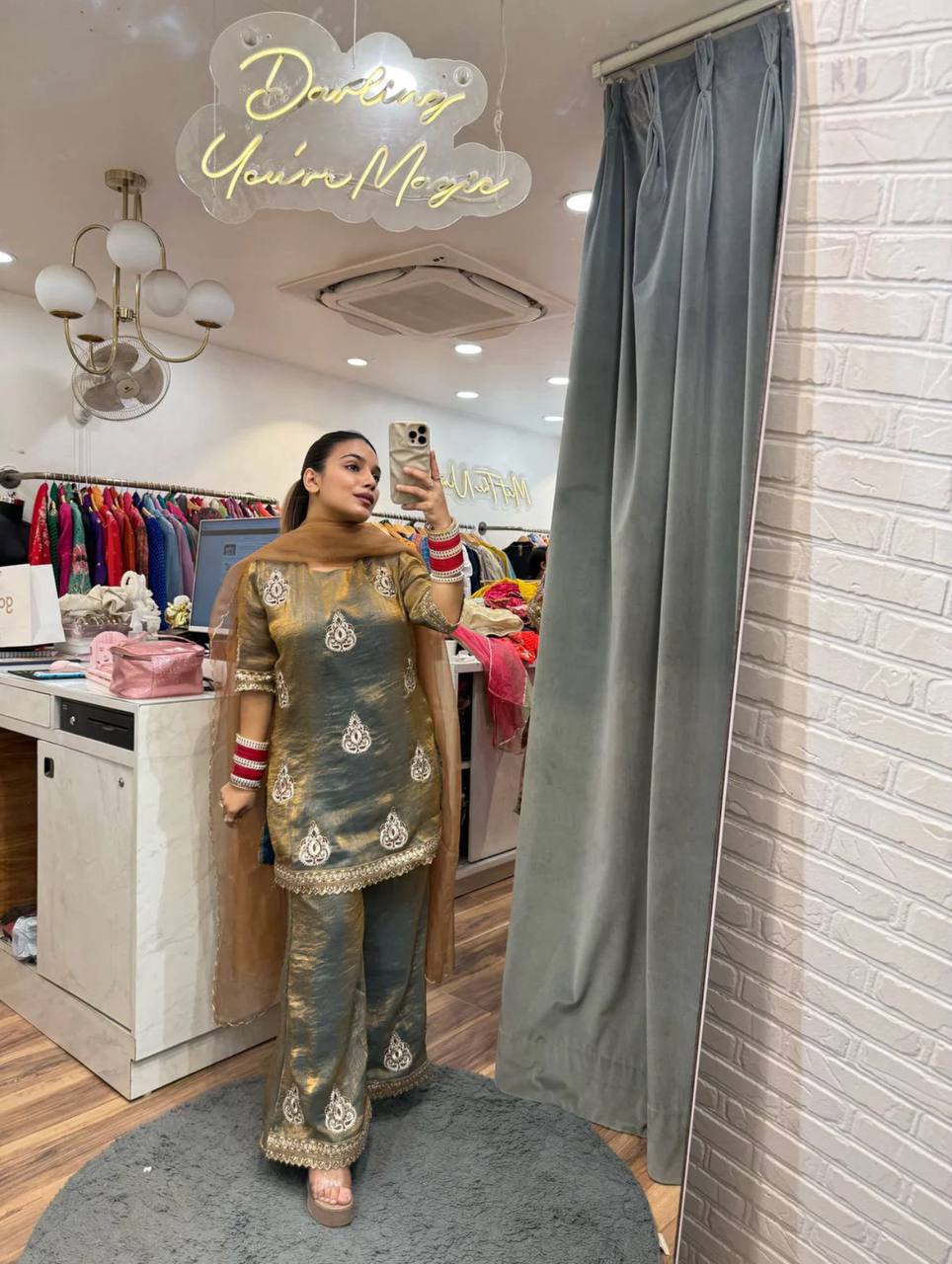 Style Spectrum: A Woman's Wardrobe in Focus