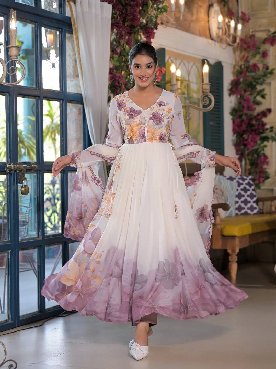 Enchanted Entrance The Allure of White Elegance Unveiled