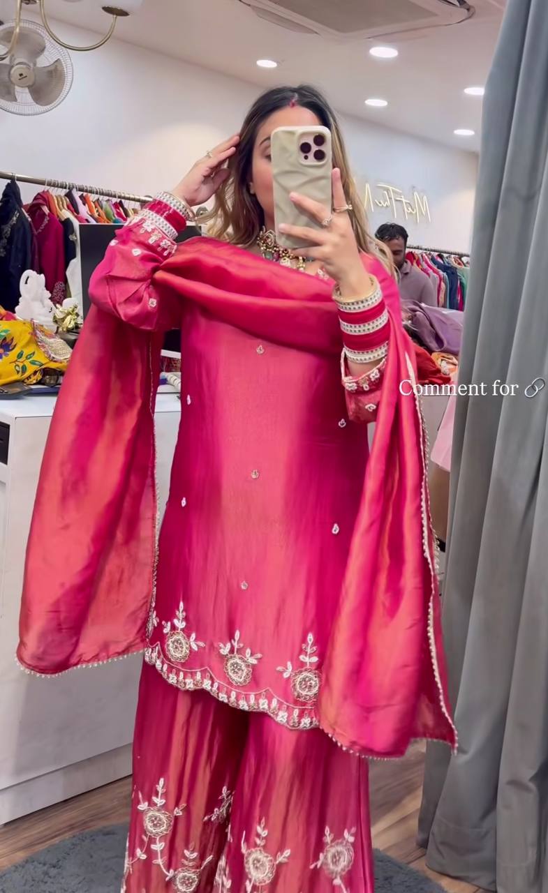 Radiant Moments  A Pink Dress Selfie Experience